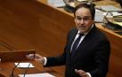 Juanfran Pérez Llorca, durante el debate de investidura