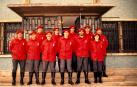 Los primeros integrantes de la Sección de Protección Ecológica de la Policía Foral en 1990