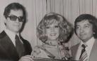 El grupo 'Los 3 sudamericanos', con Alma María Vaesken en el centro.
