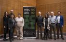 Organizadores, colaboradores y algunos ponentes de los Itinerarios de Caligrafía en la presentación que tuvo lugar en Civican