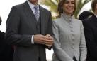 Los duques de Palma, Iñaki Urdangarín y la infanta Cristina, en una imagen tomada en Florida (EE UU) hace un año. 	ARCHIVO