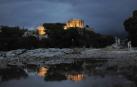 El acr&oacute;polis, en Atenas
