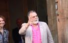 Oviedo recibe con gaitas a Francis Ford Coppola