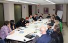 Asistentes a la reunión de la Mesa de Turismo que se celebró en el ayuntamiento.