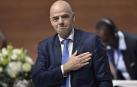 El nuevo presidente, Gianni Infantino.
