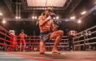 Carlos Coello, durante un combate.