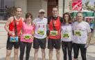 Los vecinos de Allo disfrutaron de unas animadas fiestas en honor a San Isidro. Las cámaras de ¡Click! se acercaron la mañana del sábado 14 de mayo, jornada en la que se celebró una carrera solidaria en favor de Asorna (Asociación de Personas Sordas de Navarra), además de una degustación de migas y la actuación de la Batukada 'La Farruka'.