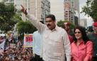 Nicolás Maduro, durante un acto del chavismo en Caracas.