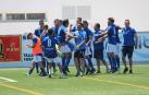Los jugadores del Mar Menor celebraron el pasado domingo la victoria ante el Formentera.