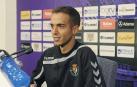 Borja Jiménez, con el Valladolid B.