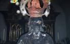 Un incendio causa serios daños en un retablo de la iglesia de Fontellas