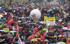 Una de las protestas en Alemania