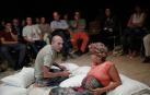 Los refugiados sobre las tablas