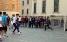 Los recreos 'deportivos' de Jesuitas de Tudela reúnen a 200 estudiantes