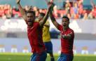 Imágenes del partido disputado este sábado en El Sadar.