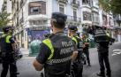 Tres detenidos y siete heridos en el desalojo de un edificio en el Paseo de Sarasate