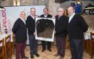 De izda. a dcha.: Julián López, Gregorio Yoldi, Ricardo Astibia, Joaquín Sáez, y Rafael Remírez de Ganuza.