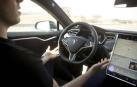 Interior del Model S de Tesla, mismo modelo que el vehículo accidentado.
