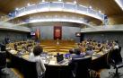 Una imagen del pleno del Parlamento de Navarra.
