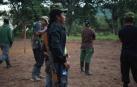 Guerrilleros de las FARC en un campamento de La Guajira (Colombia).