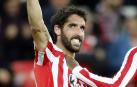 Raúl García celebra un gol reciente con el Athletic.