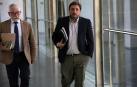Izda. a dcha.: el letrado Miguel Esparza y Unai Hualde, presidente de la comisión CAN.