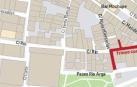 El inicio mañana de las obras en la calle Río de Peralta altera el tráfico