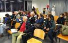 Un momento de la asamblea en la que se aprobó el presupuesto.