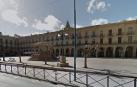 La Plaza de los Fueros de Tafalla, donde se produjo la discusión.