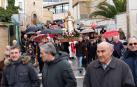 Imágenes de la procesión de las fiestas de San Blas en Ribaforada