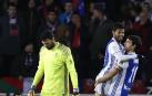 Imágenes del encuentro disputado en Anoeta entre la Real Sociedad y Osasuna