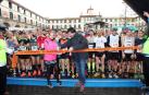 La Media Maratón de Tudela, contra viento y lluvia