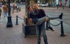 Una pareja en Vancouver