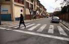Un autobús escolar atropella a una peatón en Tudela