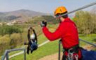 El parque de aventura de Igantzi abre el viernes su nueva temporada
