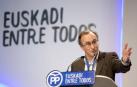 Alfonso Alonso, reelegido presidente del PP vasco con el 94,96% de los votos
