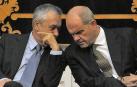 Manuel Chaves (d) y José Antonio Griñán.