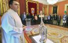 UPN permite con su voto que el Ángel de Aralar visite el Ayuntamiento