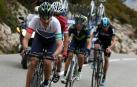 Soler, el ciclista de moda, en Estella