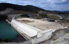 La nueva presa de Yesa iguala ya los 76 metros de altura de la antigua