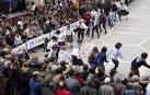 Fotos del Baile del Plego de Abligtas protagonizado por el Grupo de Danzas Mendianike.