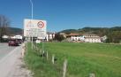 Parcela a la entrada de Zubiri donde se plantea ubicar el área de actividades económicas.