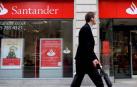 Sucursal del Banco Santander en Londres (Reino Unido).