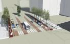 La propuesta de carril bici en Pío XII cambiaría 8 paradas de villavesa