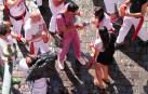La Plaza Consistorial, abarrotada un año más en el Chupinazo