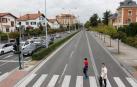 Fallece tras impactar con la mediana en la avenida Baja Navarra