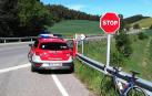 Atropellados dos ciclistas en Lizoain por una conductora que dio positivo
