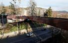 La pasarela y el entorno de Labrit, premio de la Bienal de Arquitectura