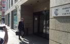 Claudio Colomer, abogado de Barkos, llega el Tribunal de Cuentas