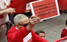 Participantes en la concentración del sábado 3 de junio en Pamplona.